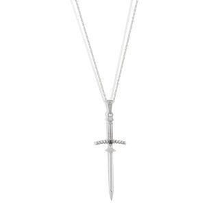 گردنبند نقره سُرد Sword
