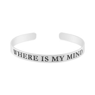دستبند نقره Where is my mind