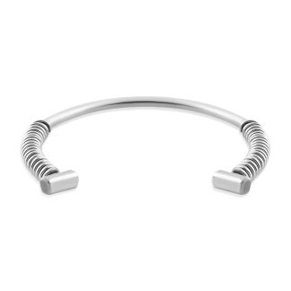 دستبند نقره فنر کویل Coil