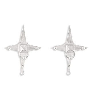 گوشواره نقره استادد پیرس Studded pierced