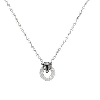 گردنبند رودیوم سفید Mini Artemia