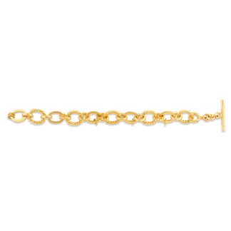دستبند نقره زنجیری Y