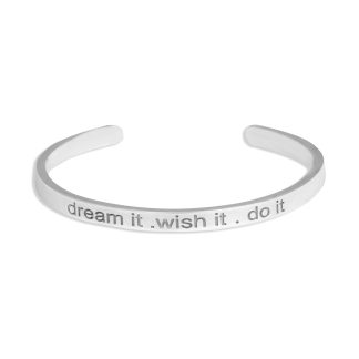 النگو نقره dream it.wish it.do it
