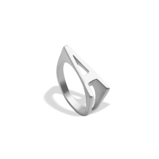 انگشتر نقره حرف A